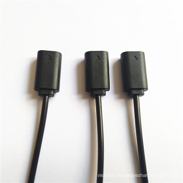 Micro USB Femenino Conectando cables de alimentación